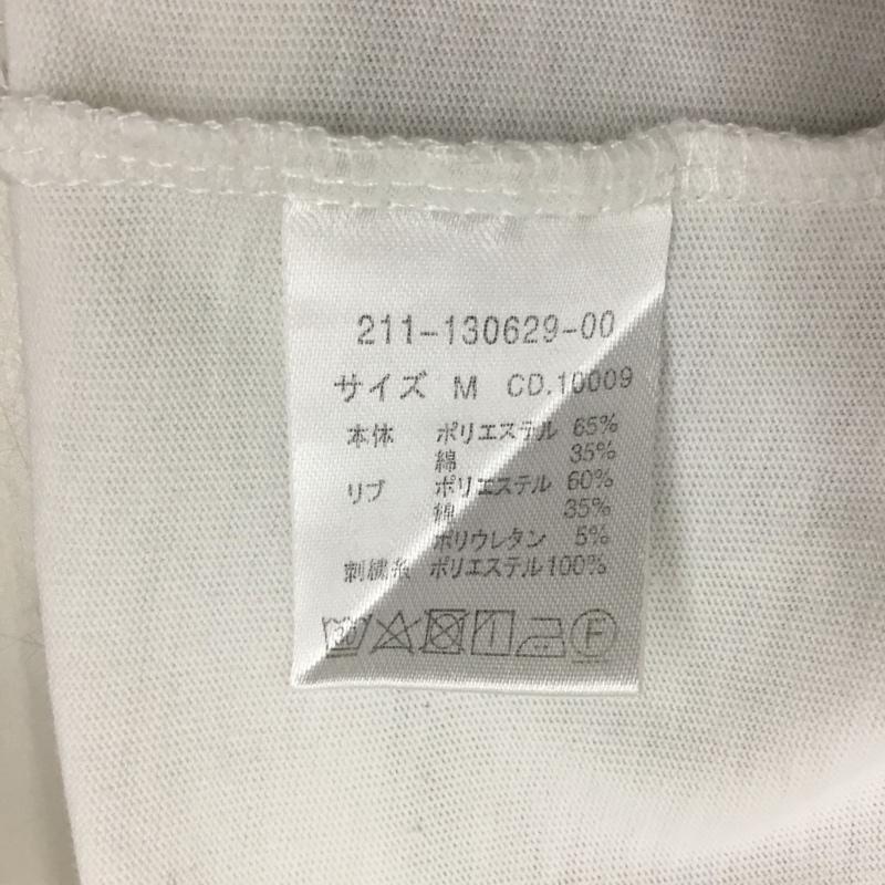 イング INGNI Tシャツ 半袖 211-130629-00 BACKサークルロゴチュニックT 半袖カットソー プリントTシャツ クルーネックカットソー M プリント 白 / ホワイト / レディース USED 古着 中古 10113296