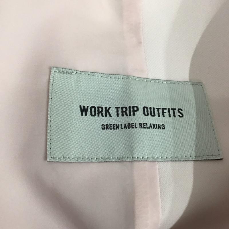 グリーンレーベルリラクシング green label relaxing ジャケット、上着 ジャケット、ブレザー worktripoutfits 長袖ジャケット ノーカラージャケット M 無地 桃 / ピンク / レディース USED 古着 中古 10123862