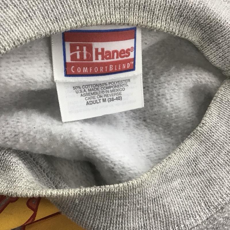 スラッシャー THRASHER トレーナー 長袖 M ロゴ、文字 灰 / グレー / メンズ USED 古着 中古 10106756