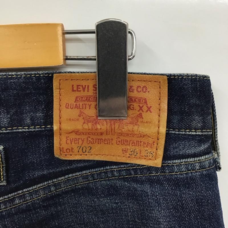 リーバイス Levi s パンツ デニム、ジーンズ 702-XX 日本製 W36 L36 36インチ 無地 青 / ブルー /  メンズ USED 古着 中古 10123524
