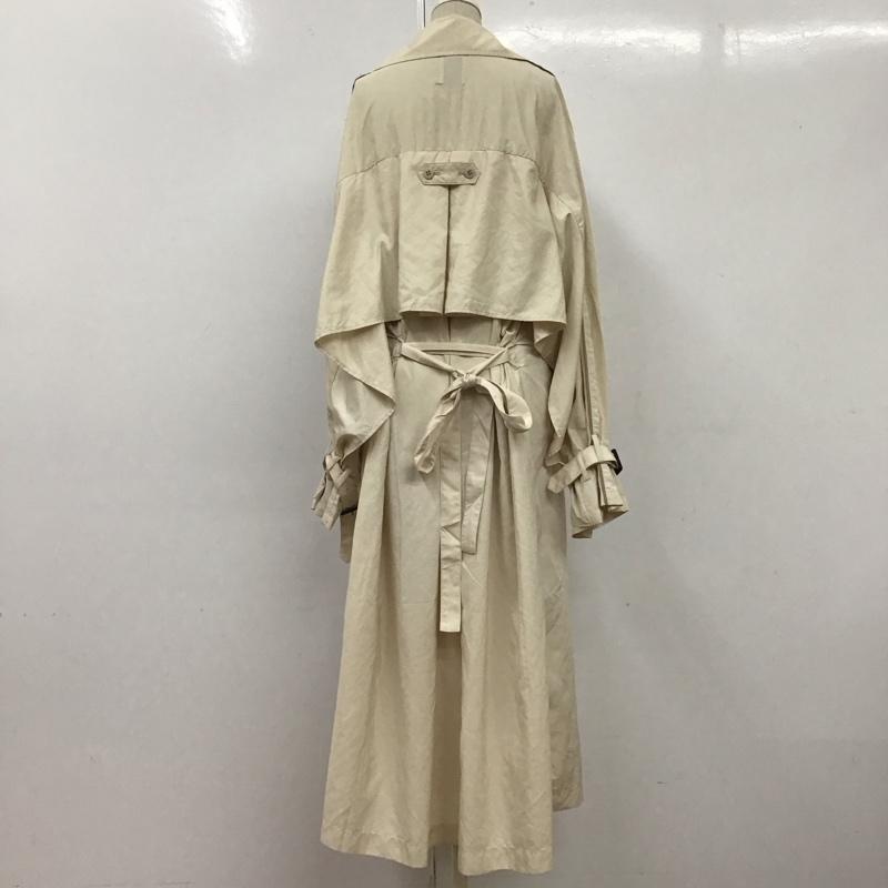 アメリ AMERI コート トレンチコート 028170420 ロング丈 無地 ベージュ / ベージュ / レディース USED 古着 中古 10115865