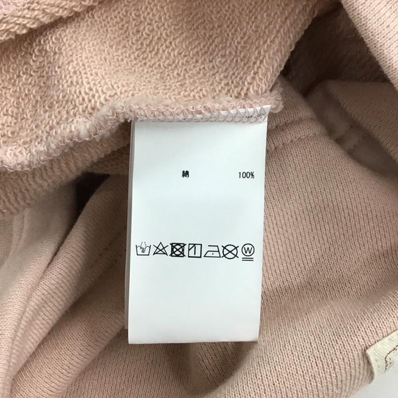 ピンクハウス PINK HOUSE パーカー 長袖 A2123UCD221 アニバーサリーケーキプリントゼッケン付きパーカー L ロゴ、文字 桃 / ピンク / レディース USED 古着 中古 10138621