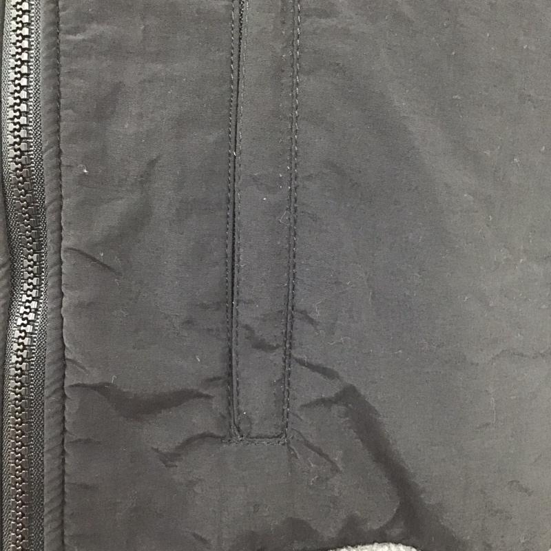 ザノースフェイス THE NORTH FACE ベスト ベスト ジップアップベスト ベスト ノースリーブカットソー M ロゴ、文字 黒 / ブラック / X 灰 / グレー / メンズ USED 古着 中古 10107124