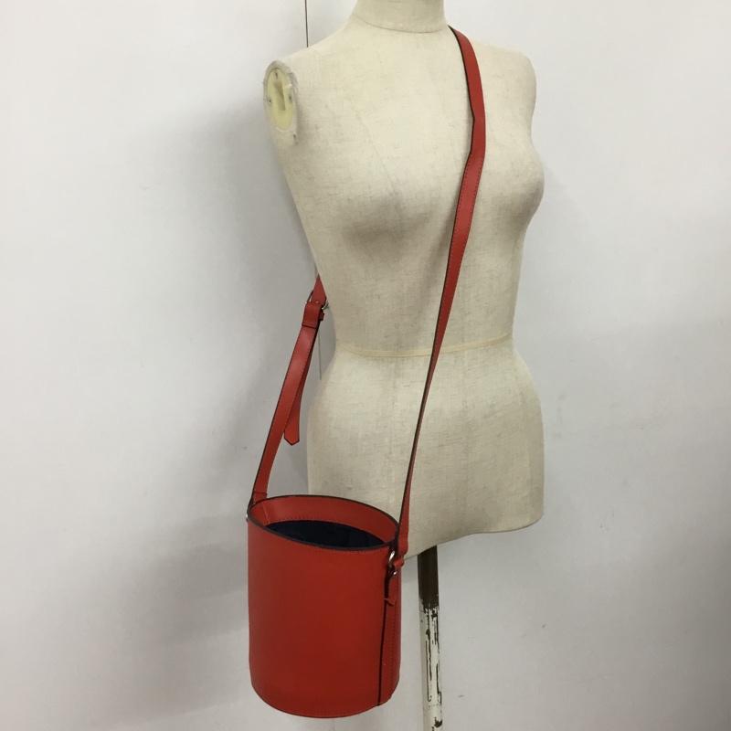 ザラ ZARA ショルダーバッグ ショルダーバッグ 4434 204 020 バケツ型 無地 赤 / レッド / レディース USED 古着 中古 10122303