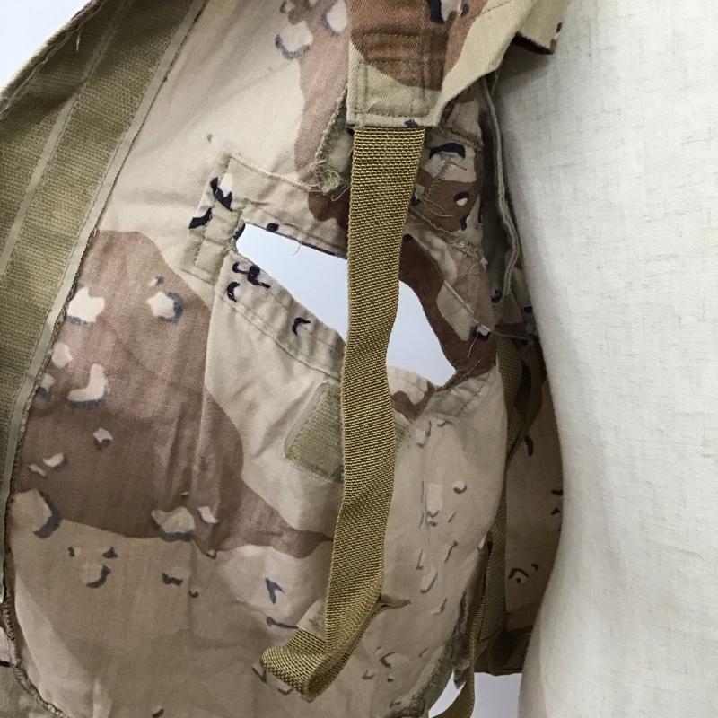 古着 USED ベスト ベスト US ARMY ボディアーマー ベスト デザートカモ ミリタリー アメリカ軍 S カモフラージュ柄・迷彩 茶 / ブラウン / X ベージュ / ベージュ / メンズ USED 古着 中古 10117974