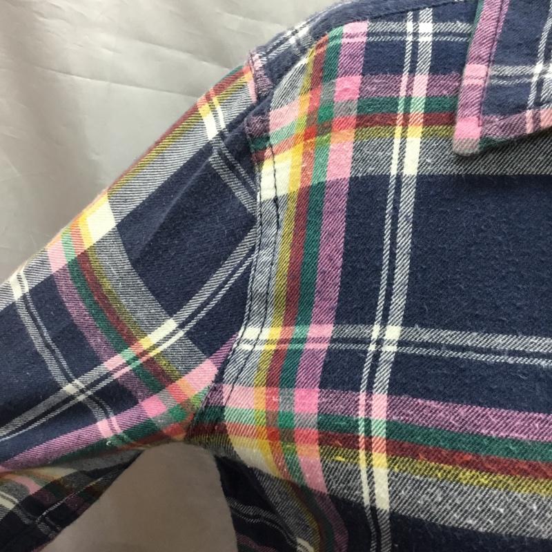 ホリスター Hollister シャツ、ブラウス 長袖 チェック コットン A340100414015 S ワンポイント マルチカラー / マルチカラー / レディース USED 古着 中古 10118737