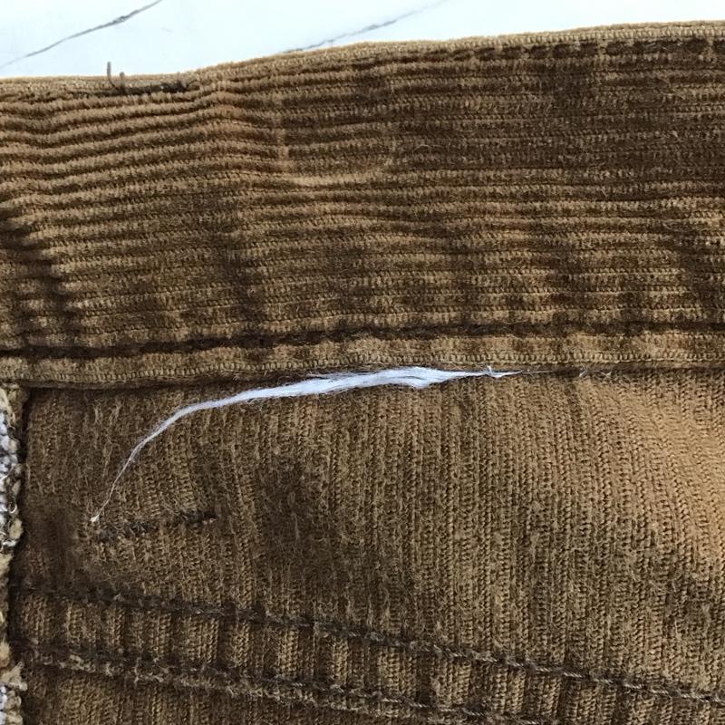 ポロバイラルフローレン Polo by RALPH LAUREN パンツ ワークパンツ、ペインターパンツ コーデュロイパンツ ワイドパンツ ストレートパンツ カジュアルパンツ 32インチ 無地 茶 / ブラウン / メンズ USED 古着 中古 10115349