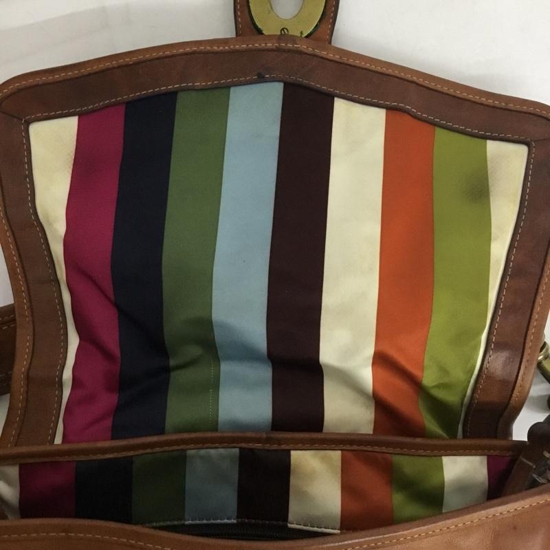 コーチ COACH トートバッグ トートバッグ K0669 10327 ワンショルダー レザー ロゴ、文字 茶 / ブラウン / レディース USED 古着 中古 10129104