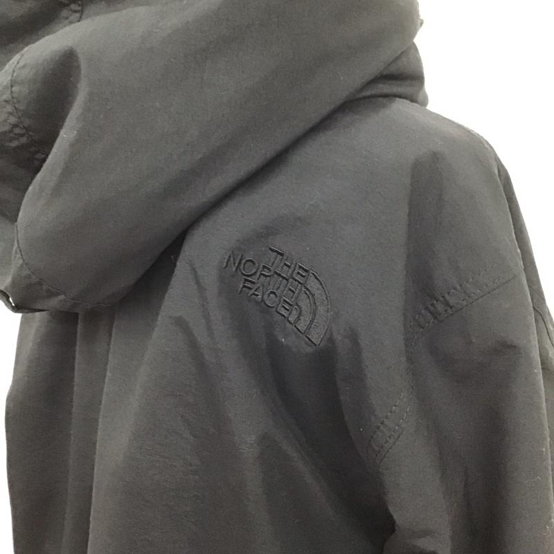 ザノースフェイス THE NORTH FACE ジャケット、上着 ジャンパー、ブルゾン npw71933 コンパクトノマドジャケット ジップアップパーカー アウター L ロゴ、文字 黒 / ブラック / レディース USED 古着 中古 10124147