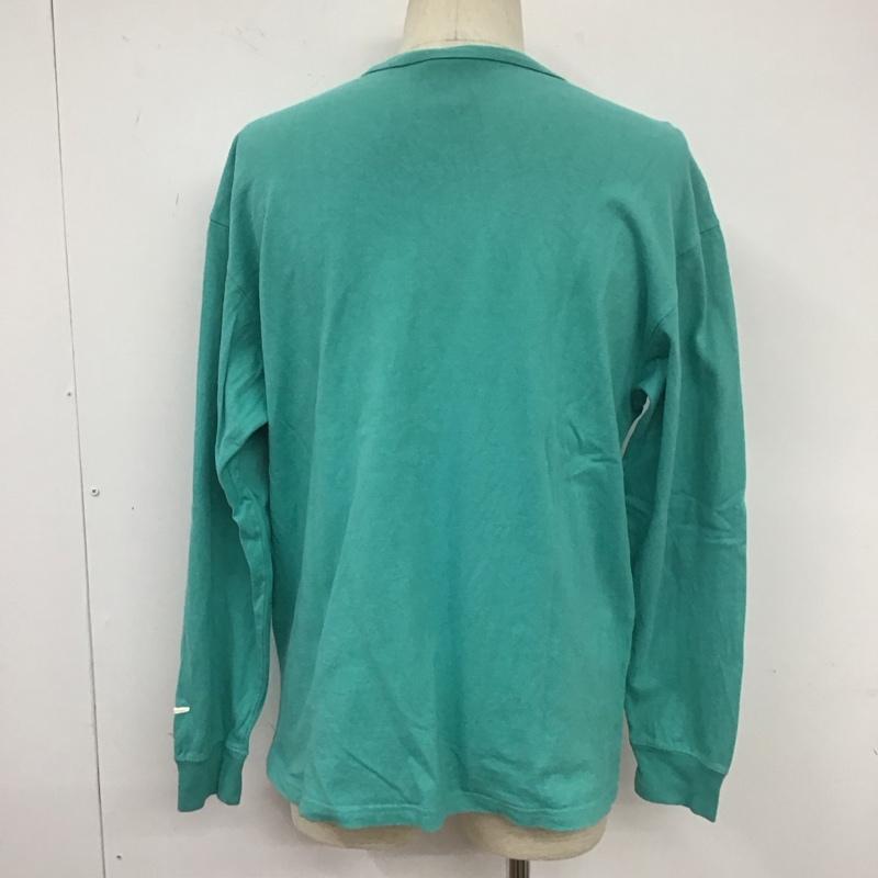 ナイキ NIKE カットソー 長袖 DV0529-392 NSWJAKOL/STシャツ 長袖カットソー プリントTシャツ L ロゴ、文字 水色 / ライトブルー /  メンズ USED 古着 中古 10110740