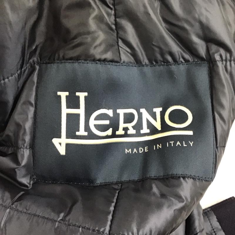 ヘルノ HERNO コート コート一般 38668-35102-2 チェスターコート 無地 紺 / ネイビー / メンズ USED 古着 中古 10111083