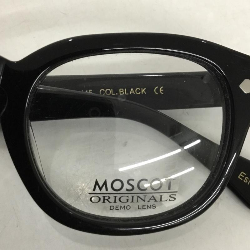 モスコット MOSCOT めがね・サングラス めがね LEMTOSH ケース付き 無地 黒 / ブラック / メンズ USED 古着 中古 10130784