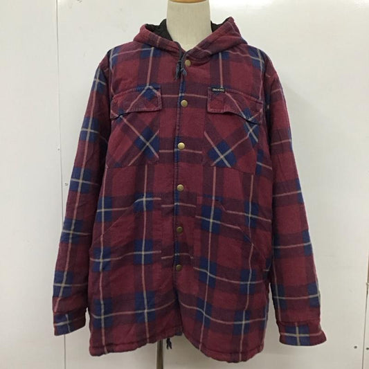 ディッキーズ Dickies ジャケット、上着 ジャケット、ブレザー ジャケットパーカー 前ボタン アウター XL チェック マルチカラー / マルチカラー /  メンズ USED 古着 中古 10124840