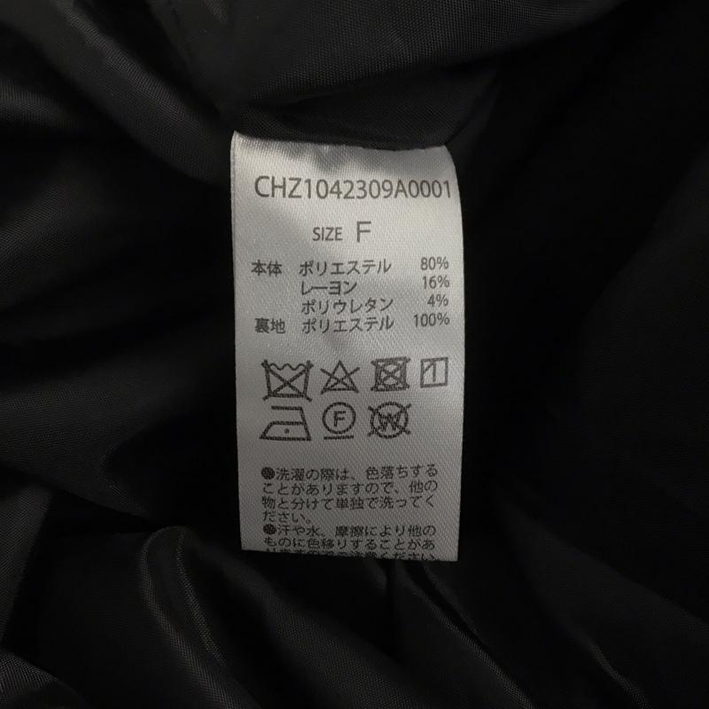 チコ CHICO ワンピース ミニスカート FREE 無地 黒 / ブラック / レディース USED 古着 中古 10144285