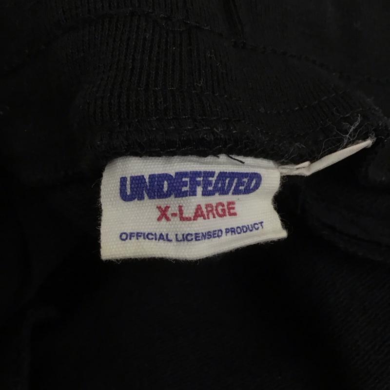 アンディフィーテッド UNDEFEATED パンツ ショートパンツ 191077207044 スウェットパンツ ハーフパンツ XL ロゴ、文字 黒 / ブラック /  メンズ USED 古着 中古 10123014