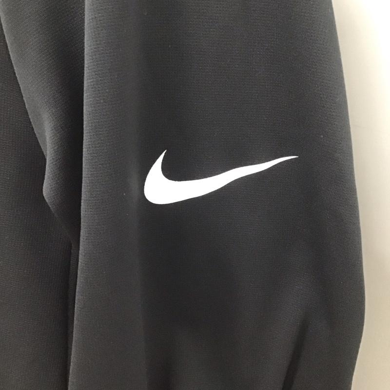 ナイキ NIKE パーカー 長袖 823085-010 サーマ 長袖パーカー スポーツウェア L ロゴ、文字 黒 / ブラック / メンズ USED 古着 中古 10111490