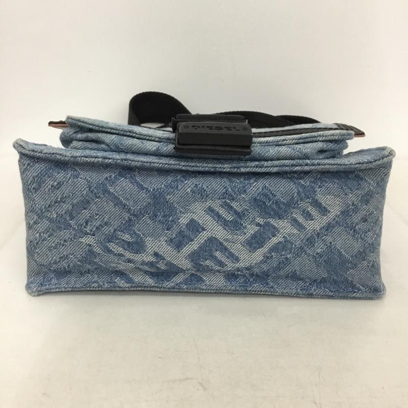ディーゼル DIESEL ハンドバッグ ハンドバッグ ショルダー 2WAY デニム ロゴ、文字 青 / ブルー / レディース USED 古着 中古 10131585