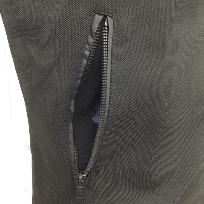 ザラメン ZARA MAN ベスト ベスト ジップアップベスト フード付きベスト ナイロンベスト XL 無地 黒 / ブラック / メンズ USED 古着 中古 10107781