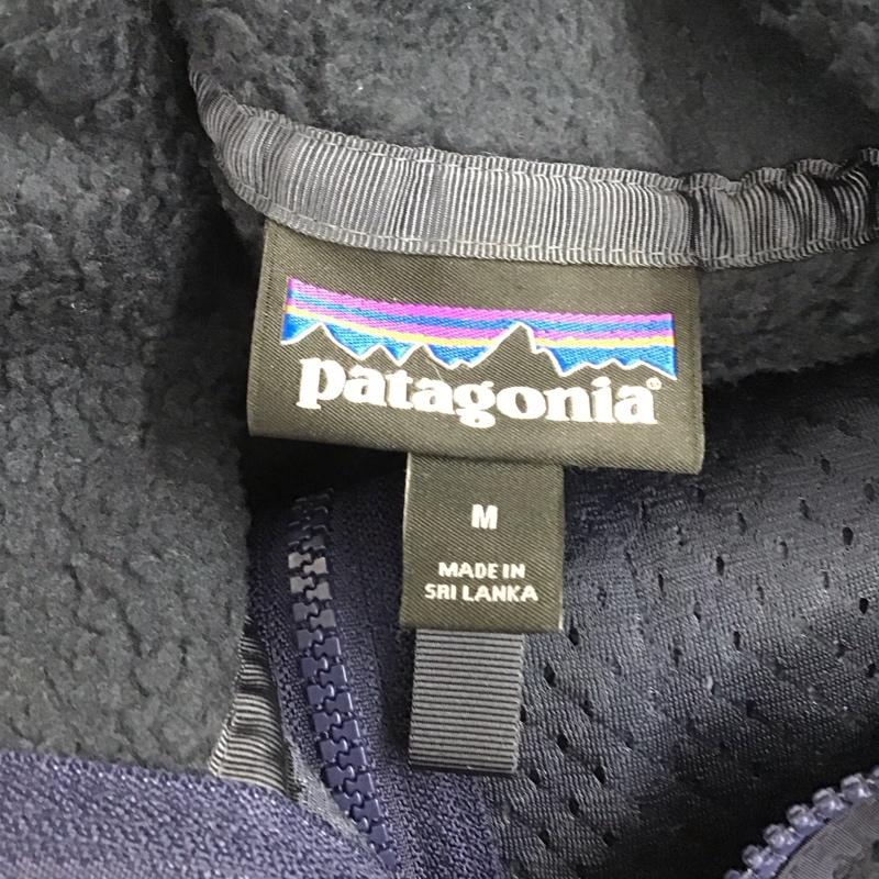 パタゴニア patagonia ベスト ベスト ベスト ノースリーブカットソー ジップアップベスト M ロゴ、文字 紺 / ネイビー / メンズ USED 古着 中古 10119491