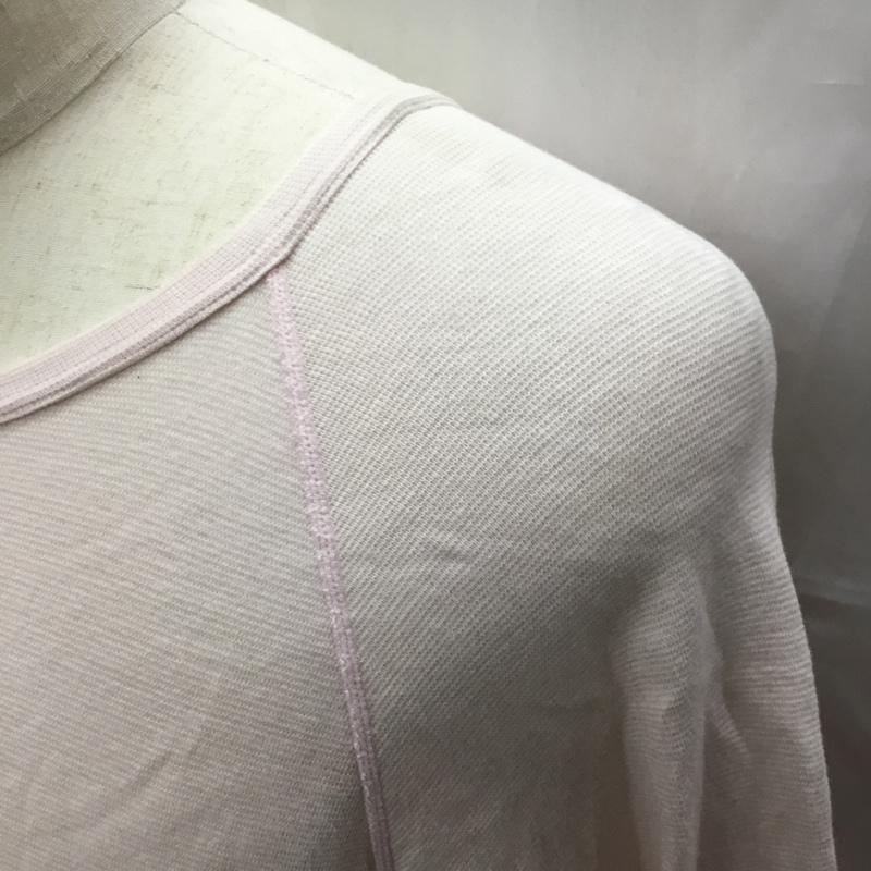 ハリウッドランチマーケット HOLLYWOOD RANCH MARKET カットソー 長袖 長袖カットソー クルーネックカットソー ロングスリーブカットソー ラグラン 3 無地 桃 / ピンク /  メンズ USED 古着 中古 10112293