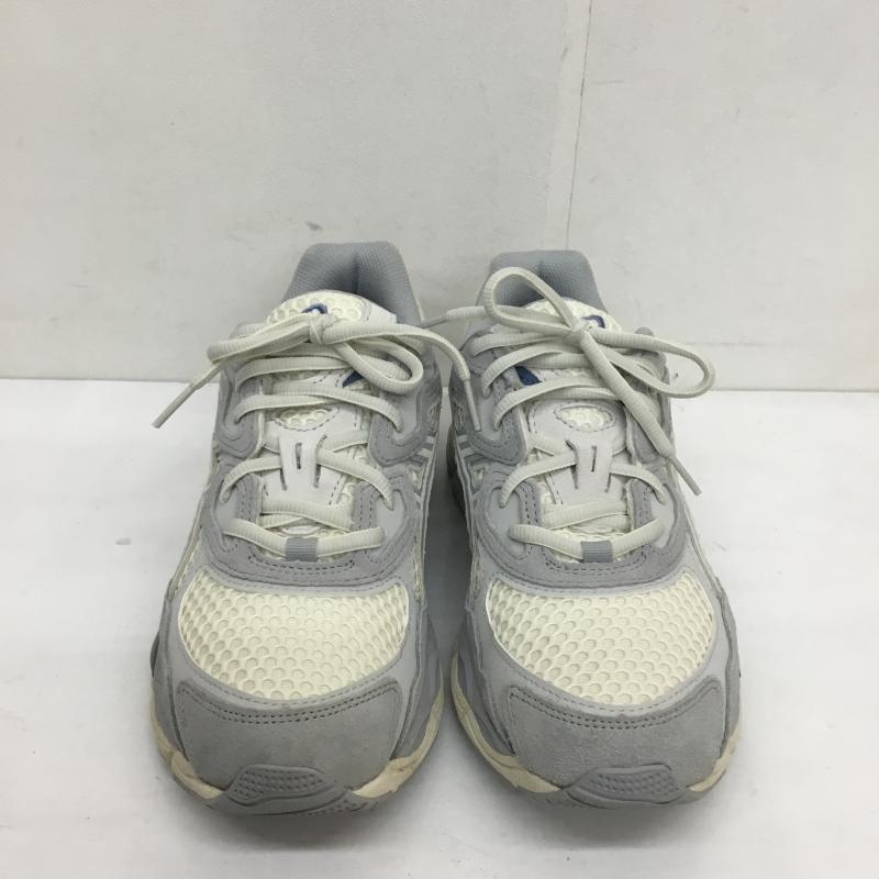 アシックス ASICS スニーカー スニーカー 1203A372-600 GEL-NYC 26.5cm ロゴ、文字 灰 / グレー / X オフホワイト / オフホワイト / メンズ USED 古着 中古 10118272