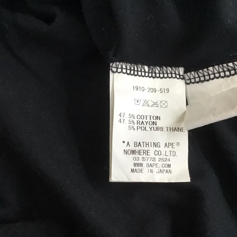 アベイシングエイプ A BATHING APE ワンピース ミニスカート 1910-209-519 ノースリーブ アシンメトリー 星 黒 / ブラック / X インディゴ / インディゴ / レディース USED 古着 中古 10108356