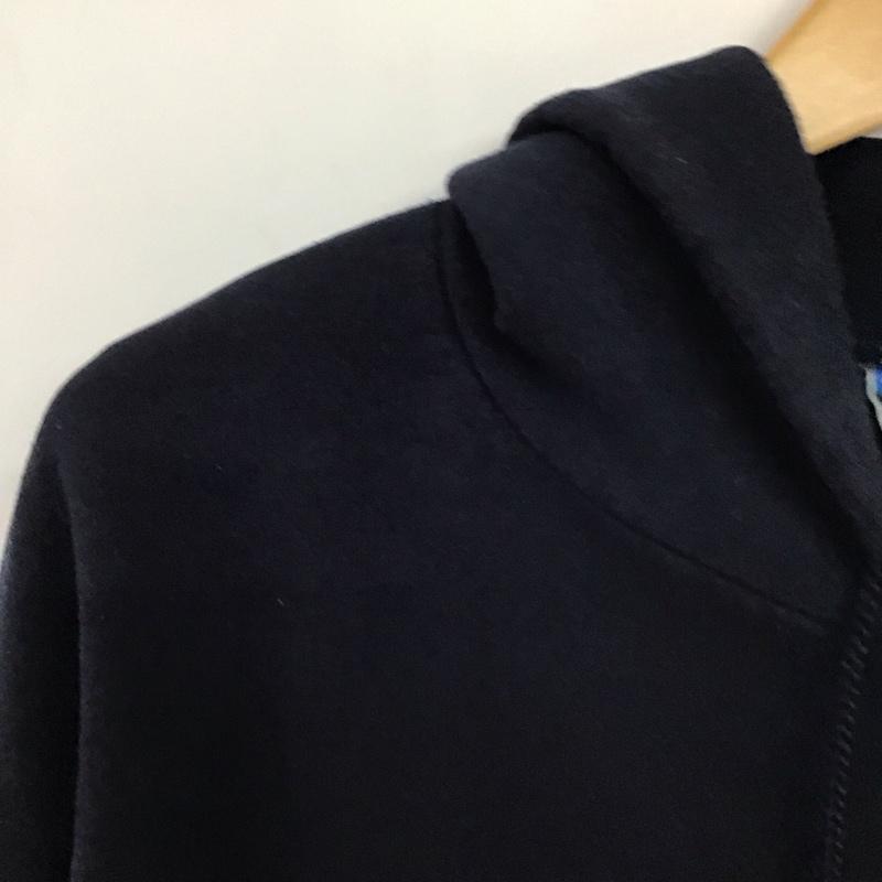 チャンピオン Champion パーカー 長袖 長袖パーカー プルオーバーパーカー スウェット L ロゴ、文字 紺 / ネイビー / メンズ USED 古着 中古 10138188