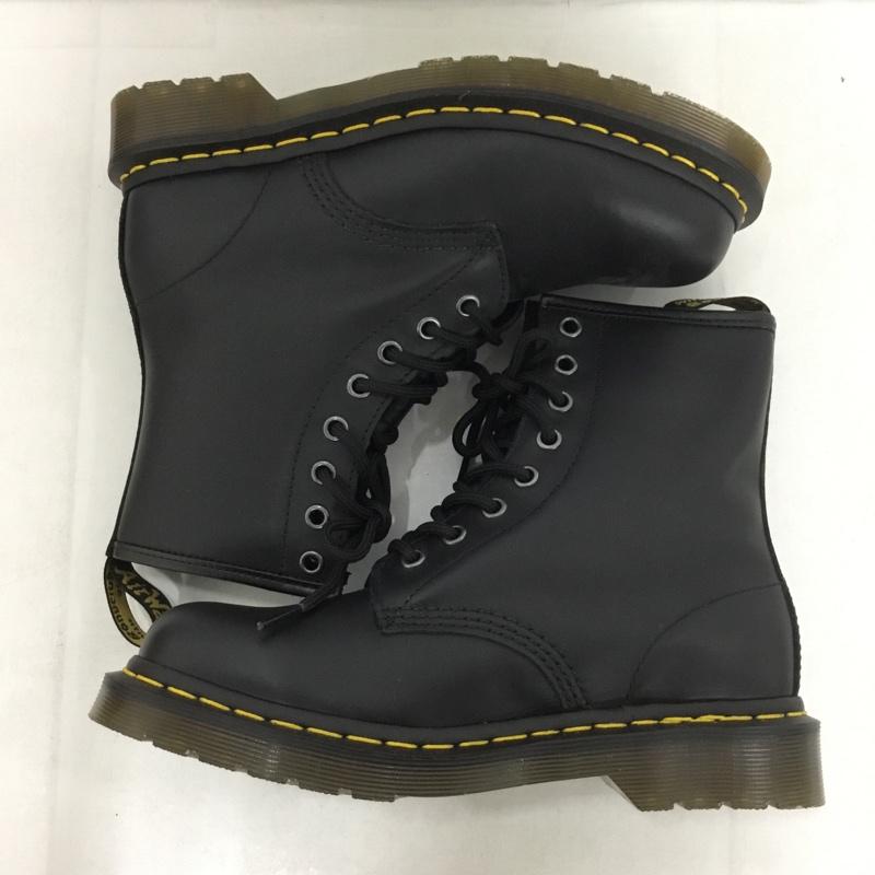 ドクターマーチン Dr.Martens ブーツ 一般 11822 8ホール レースアップブーツ UK4 US:6 無地 黒 / ブラック / レディース USED 古着 中古 10138545