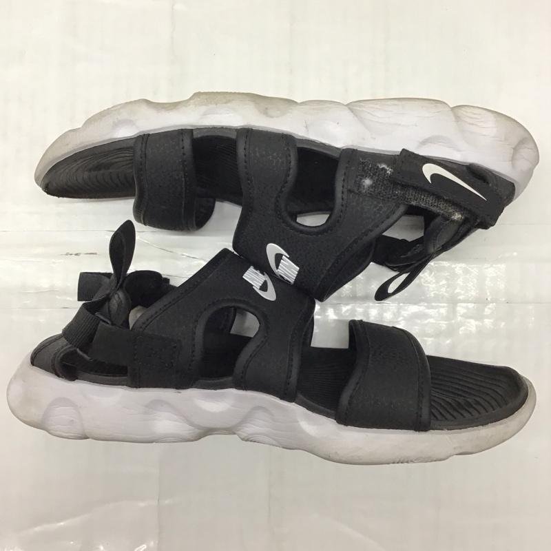 ナイキ NIKE サンダル サンダル CK9283-002 OWAYSIS 24cm 24.0cm ロゴ、文字 黒 / ブラック / X 白 / ホワイト / レディース USED 古着 中古 10116061