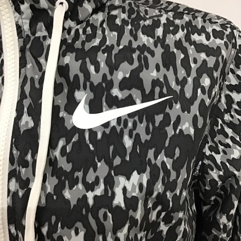 ナイキ NIKE ジャケット、上着 ジャンパー、ブルゾン ジップアップジャケット ナイロンジャケット アウター M ヒョウ柄・レオパード柄 マルチカラー / マルチカラー / レディース USED 古着 中古 10127865
