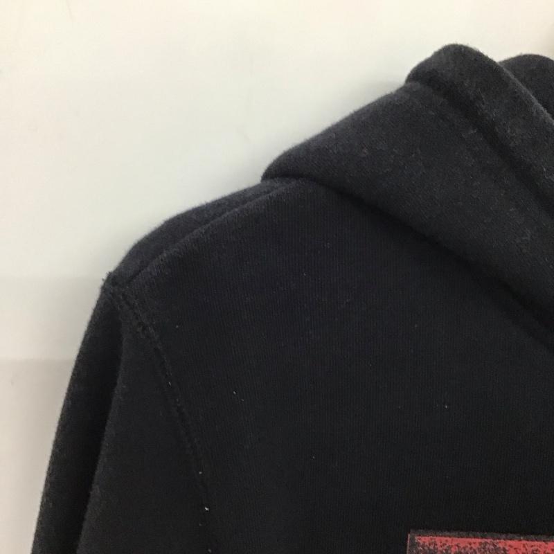 ベンデイビス BEN DAVIS パーカー 長袖 長袖パーカー プルオーバーパーカー スウェット L プリント 黒 / ブラック / メンズ USED 古着 中古 10133629