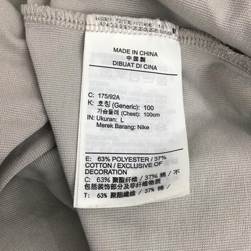 ナイキ エィシージー NIKE ACG Tシャツ 半袖 dq1816-012 ACGNRGLBRLUNGSS/STシャツ スポーツウェア プリントTシャツ L ロゴ、文字 灰 / グレー / メンズ USED 古着 中古 10139548
