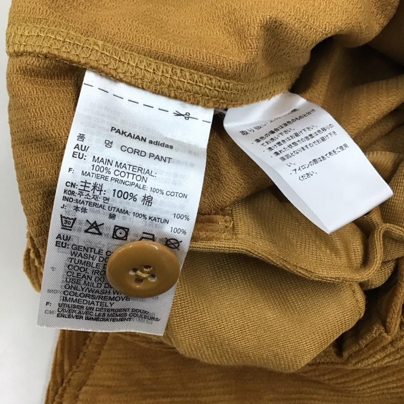 アディダスオリジナルス adidas originals パンツ ワークパンツ、ペインターパンツ コーデュロイパンツ ワイドパンツ ストレートパンツ カジュアルパンツ L 無地 ベージュ / ベージュ / メンズ USED 古着 中古 10113893