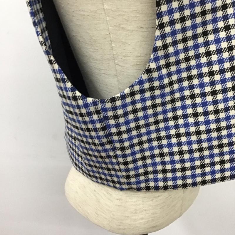 ザラ ZARA ベスト ベスト ベスト プルオーバーベスト Vネック S チェック マルチカラー / マルチカラー / レディース USED 古着 中古 10125211