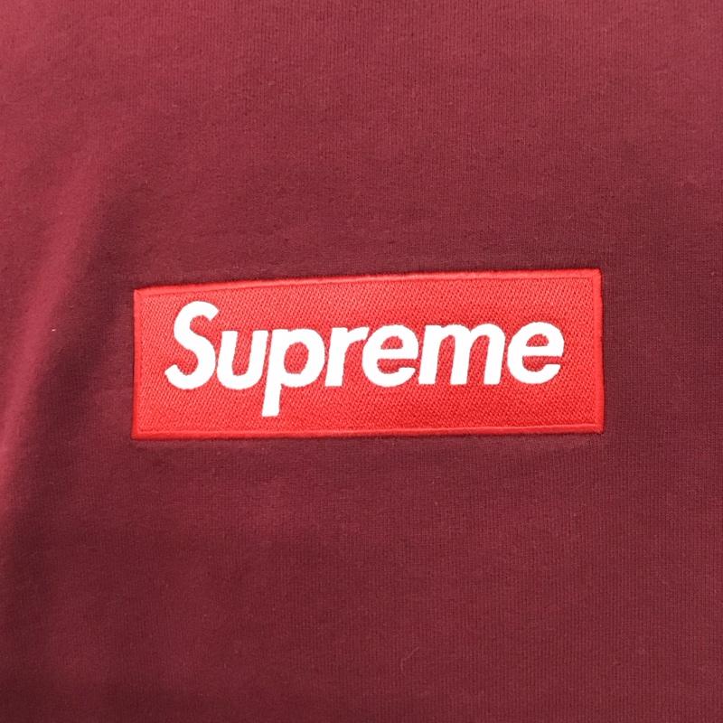 シュプリーム Supreme トレーナー 長袖 22AW BoxLogoCrewneck ボックスロゴスウェット クルーネックスウェット XL ロゴ、文字 えんじ / ワインレッド / メンズ USED 古着 中古 10110213