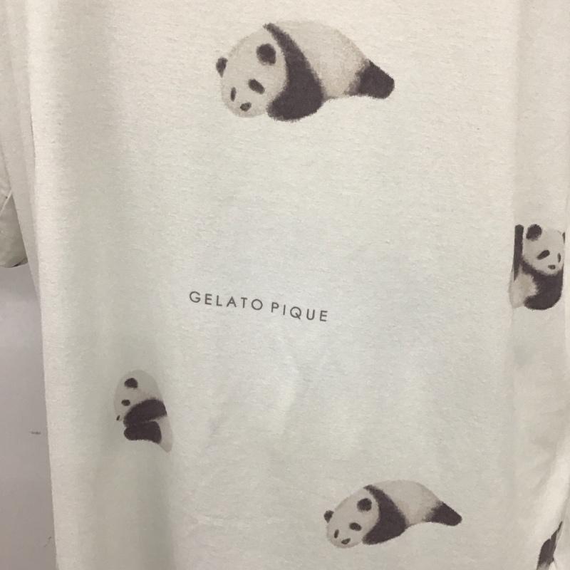 ジェラートピケ gelato pique セットアップ セットアップ pwct222315 セットアップ ルームウェア プリント 白 / ホワイト / レディース USED 古着 中古 10135154
