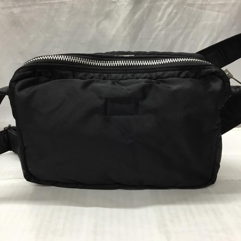 ポーター PORTER ショルダーバッグ ショルダーバッグ タンカー TANKER ロゴ、文字 黒 / ブラック / メンズ USED 古着 中古 10122279