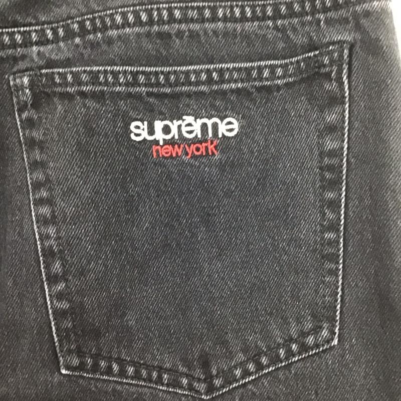 シュプリーム Supreme パンツ デニム、ジーンズ 24SS Baggy Jean バギーデニム 32 32 ロゴ、文字 黒 / ブラック / メンズ USED 古着 中古 10133264
