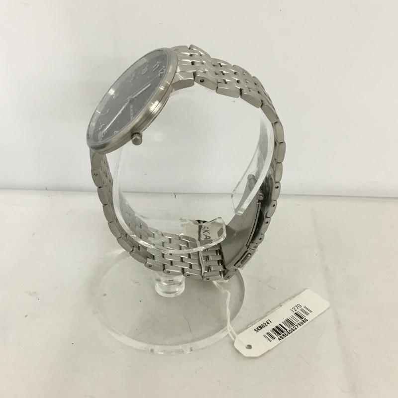 スカーゲン SKAGEN 腕時計 アナログ(クォーツ式) SKW6247 箱有 ロゴ、文字 銀 / シルバー / メンズ USED 古着 中古 10127057