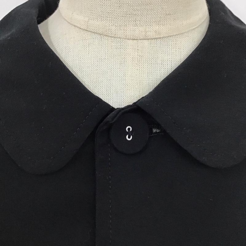 トリココムデギャルソン tricot COMME des GARSONS シャツ、ブラウス 半袖 TJ-02012M 丸襟 ドルマンスリーブ M 無地 黒 / ブラック / レディース USED 古着 中古 10114916
