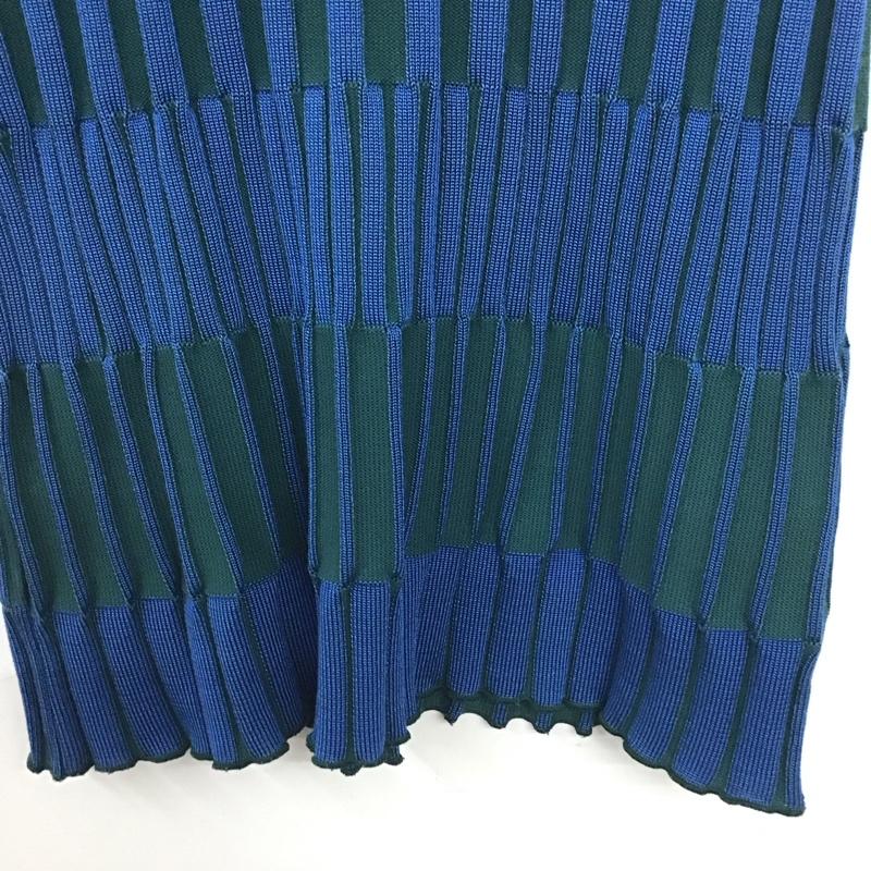 ユナイテッドトウキョウ UNITED TOKYO カットソー 半袖 FREE 青 / ブルー / X 緑 / グリーン / レディース USED 古着 中古 10138148