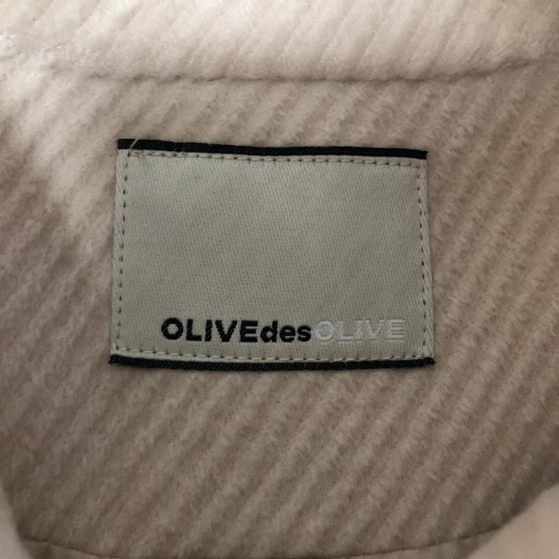 オリーブデオリーブ OLIVE des OLIVE コート コート一般 無地 白 / ホワイト / レディース USED 古着 中古 10008631
