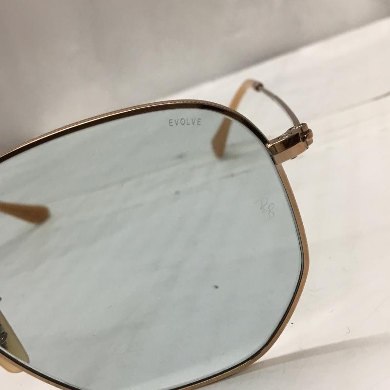 レイバン Ray-Ban めがね・サングラス サングラス RB3548-N 9131 0Y HEXAGONAL EVOLVE FLAT LENSES ロゴ、文字 金 / ゴールド / メンズ USED 古着 中古 10111052
