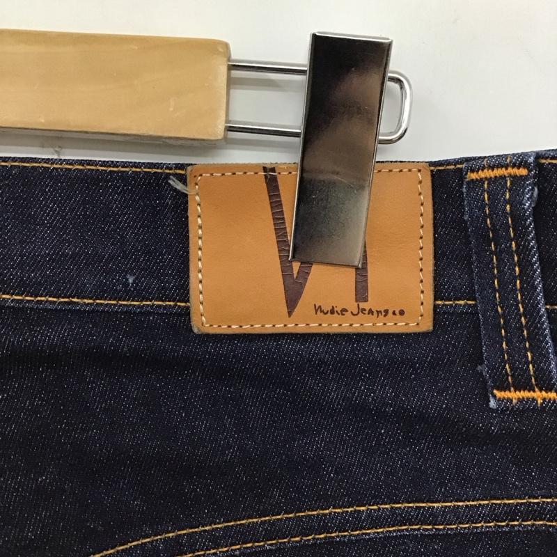 ヌーディージーンズ Nudie Jeans パンツ デニム、ジーンズ デニムパンツ スリムパンツ カジュアルパンツ ストレッチパンツ 31インチ 無地 インディゴ / インディゴ / メンズ USED 古着 中古 10128073