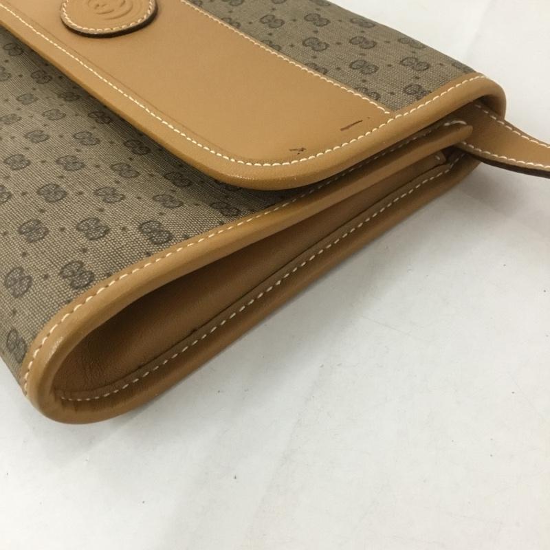 グッチ GUCCI ショルダーバッグ ショルダーバッグ 004 89 0265 オールドグッチ GG ロゴ、文字 ベージュ / ベージュ / レディース USED 古着 中古 10126898