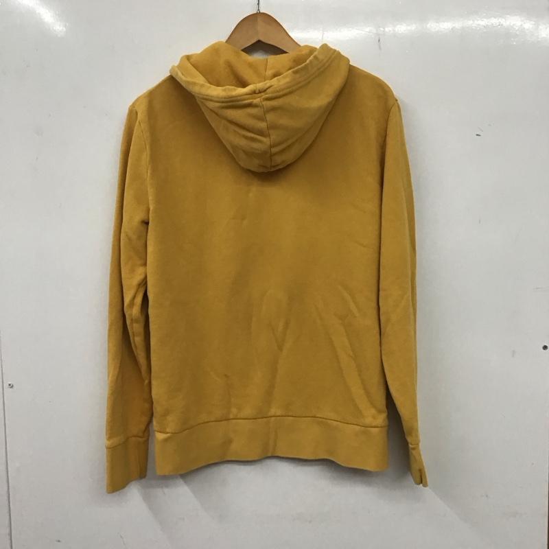 リーバイス Levi s パーカー 長袖 長袖 S ロゴ、文字 黄 / イエロー / メンズ USED 古着 中古 10135980