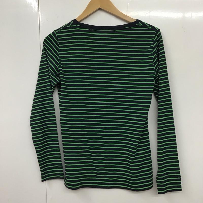 モンベル mont-bell Tシャツ 長袖 1104819 WIC.ボーダーロングスリーブT M ボーダー柄 マルチカラー / マルチカラー / レディース USED 古着 中古 10131565