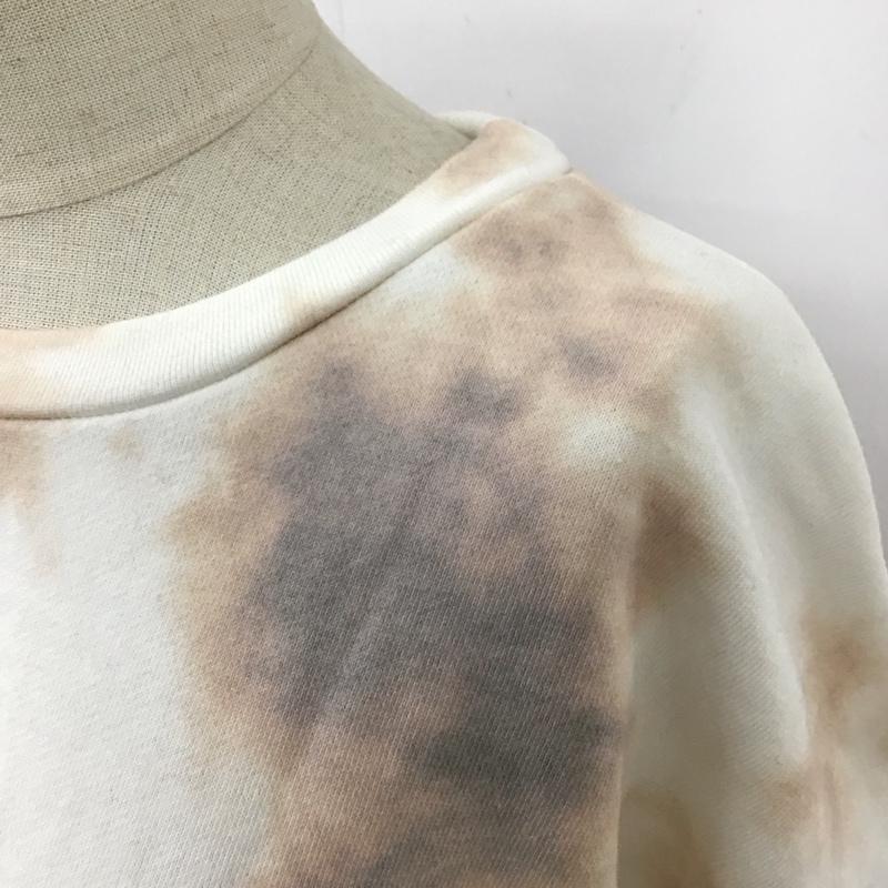 アナップ ANAP トレーナー 半袖 半袖スウェットカットソー クルーネックカットソー FREE プリント マルチカラー / マルチカラー / レディース USED 古着 中古 10115740