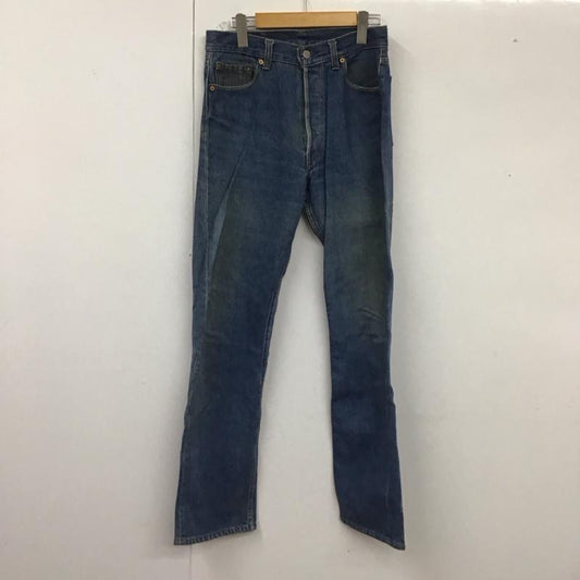 リーバイストラウスアンドコー Levi Strauss & co. パンツ デニム、ジーンズ デニムパンツ ストレートパンツ ワイドパンツ カジュアルパンツ 31インチ 無地 インディゴ / インディゴ /  メンズ USED 古着 中古 10124028