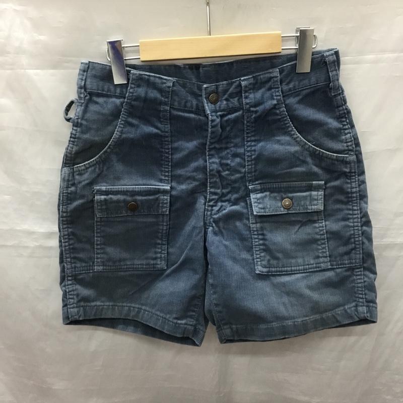 サンライトビリーバー SUNLIGHT BELIEVER パンツ ショートパンツ ショートパンツ ハーフパンツ カジュアルパンツ コーデュロイパンツ 30インチ 無地 紺 / ネイビー /  メンズ USED 古着 中古 10121636